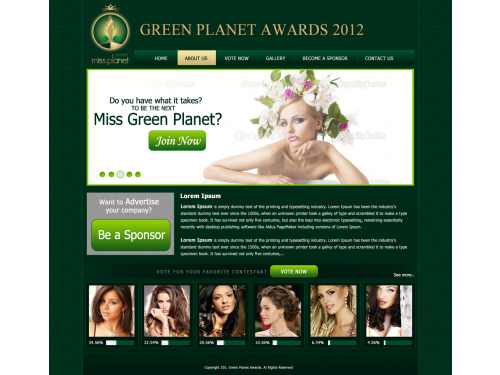 Awards Website
