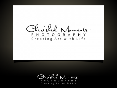 Logo for Cherished Moments Photography\ Creating Art with Life 