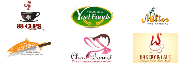food & drink logo design