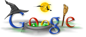 Google Halloween Logo 2004
