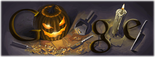 Google Halloween Logo 2008