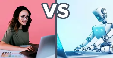 AI vs Human Graphic Designers