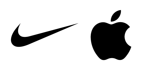 Nike Swoosh - Apple Logo
