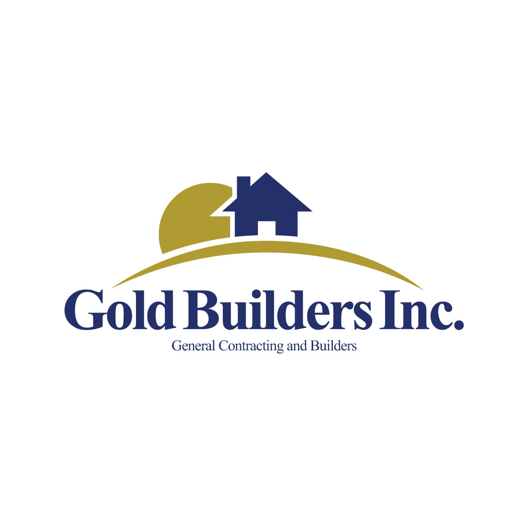 Logo Design Gold Builders 110Designs