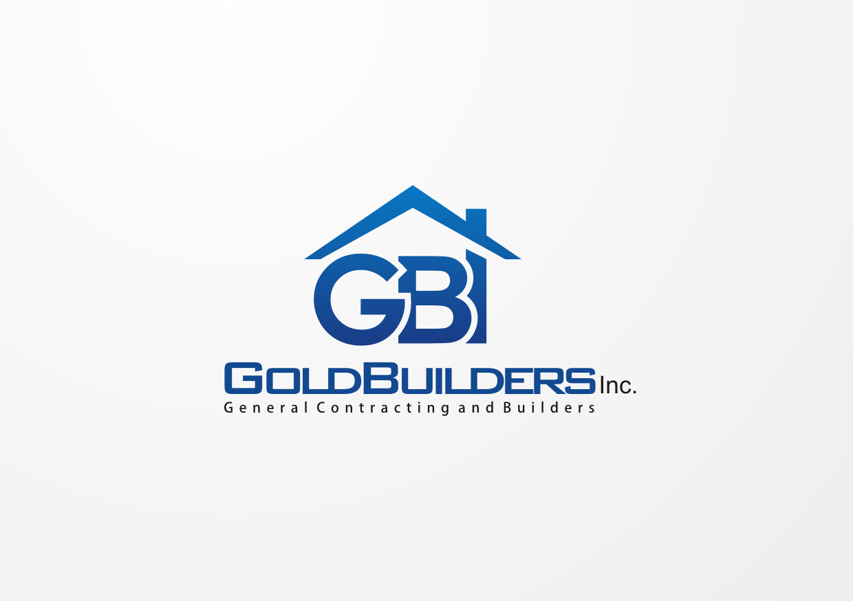 Logo Design Gold Builders 110Designs