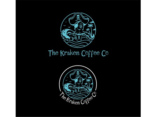 Looking for a Cartoonish Kraken Design for a coffee shop! 