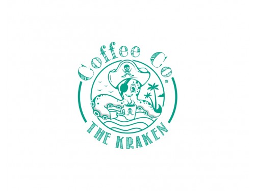 Looking for a Cartoonish Kraken Design for a coffee shop! 