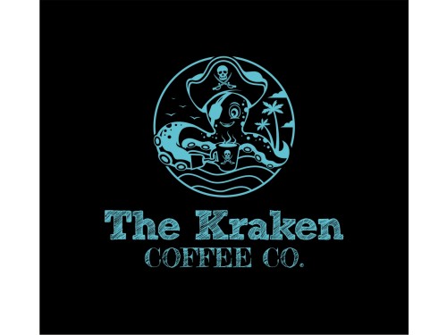 Looking for a Cartoonish Kraken Design for a coffee shop! 