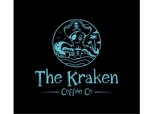 Looking for a Cartoonish Kraken Design for a coffee shop! 