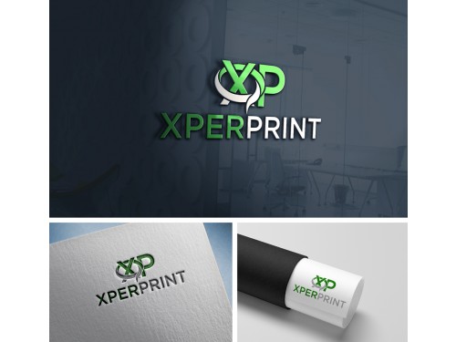 Design by DesignStudio for Contest:  “XperPrint” Company Branding Logo