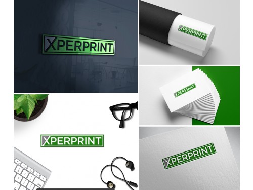 Design by DesignStudio for Contest:  “XperPrint” Company Branding Logo