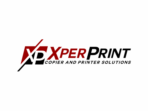  “XperPrint” Company Branding Logo