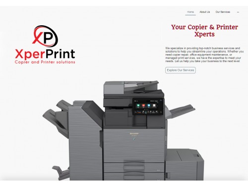 Design by DesignStudio for Contest:  “XperPrint” Company Branding Logo