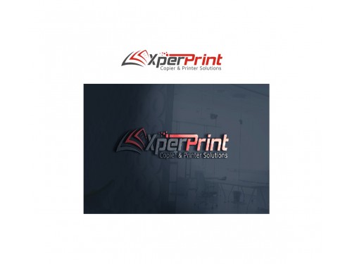  “XperPrint” Company Branding Logo