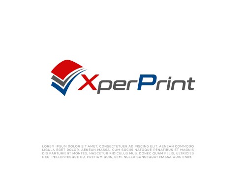 Design by GrafiksCompany for Contest:  “XperPrint” Company Branding Logo