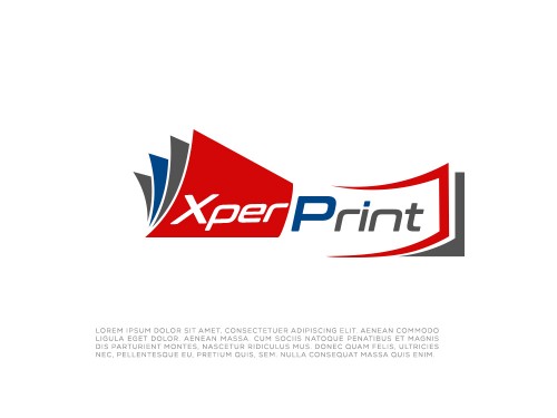 Design by GrafiksCompany for Contest:  “XperPrint” Company Branding Logo