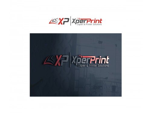  “XperPrint” Company Branding Logo