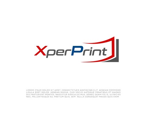 Design by GrafiksCompany for Contest:  “XperPrint” Company Branding Logo