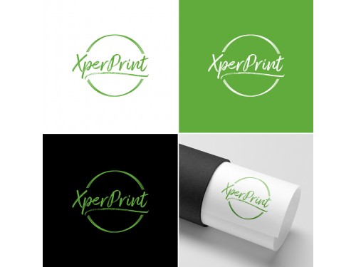Design by DesignStudio for Contest:  “XperPrint” Company Branding Logo
