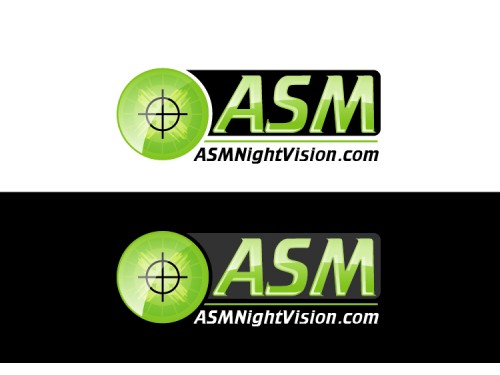 Design by spiderdesign for Contest: ASM Night Vision - An up and coming in night vision sales and service