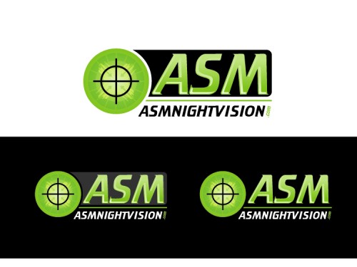 Design by spiderdesign for Contest: ASM Night Vision - An up and coming in night vision sales and service