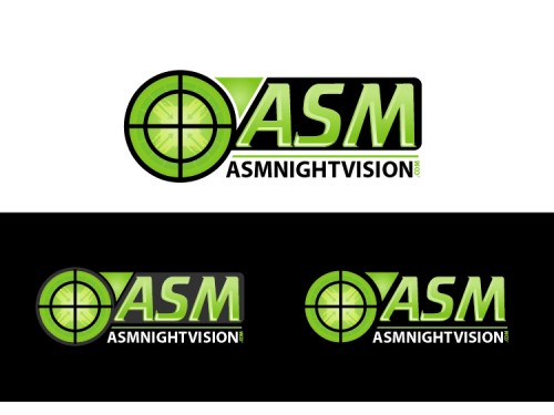 Design by spiderdesign for Contest: ASM Night Vision - An up and coming in night vision sales and service