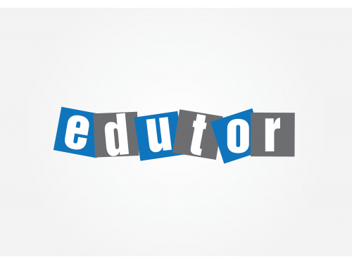 Custom Logo Design for Edutor - Education App company