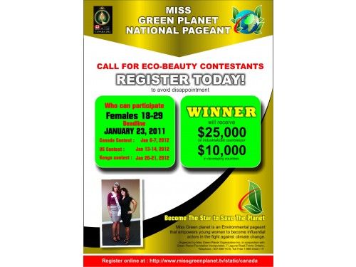 beauty contest poster