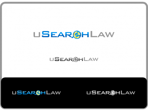 Design by batiksolo for Contest: uSearchLaw Logo Design
