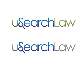 Design by droplet for Contest: uSearchLaw Logo Design