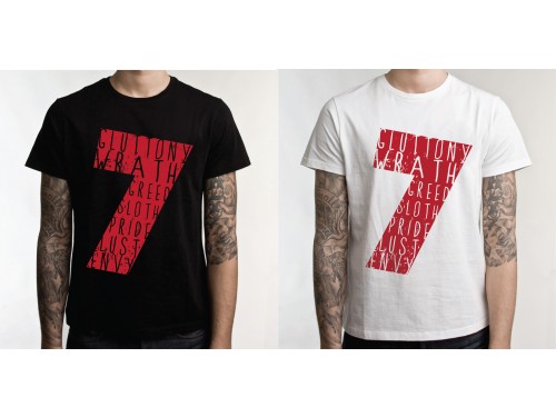 7 deadly sins T-Shirt design