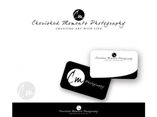 Design for Contest: Logo for Cherished Moments Photography\ Creating Art with Life 