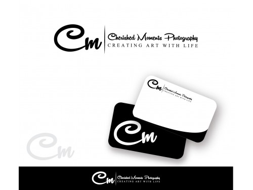 Design for Contest: Logo for Cherished Moments Photography\ Creating Art with Life 