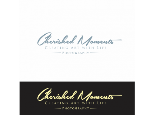 Logo for Cherished Moments Photography\ Creating Art with Life 