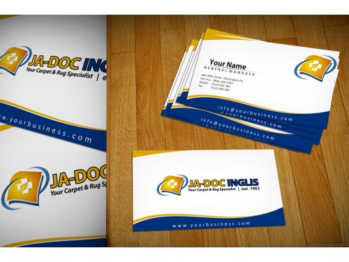 Logo & Card Design for Carpet & Rug cleaning company