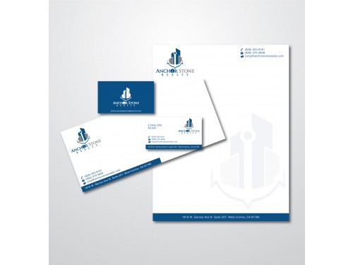 Real Estate Company Business Card & Stationery Design