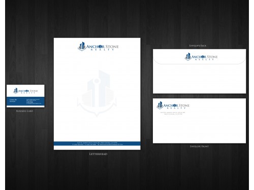 Real Estate Company Business Card & Stationery Design