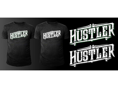 T-Shirt design for 'Hustler'