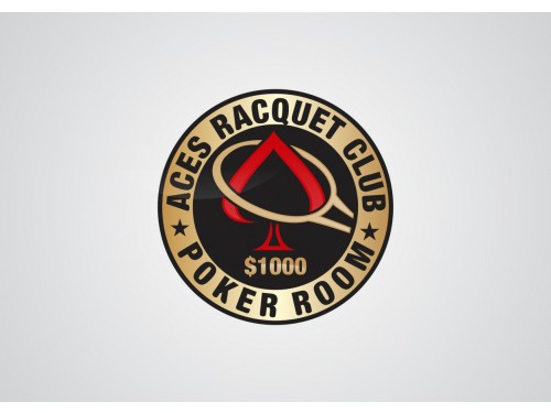 Poker Room and Poker Chip Logo