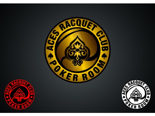 Poker Room and Poker Chip Logo