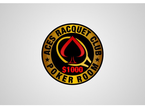 Poker Room and Poker Chip Logo