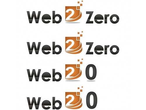 Design by B.Zh for Contest: Web 2 Zero logo