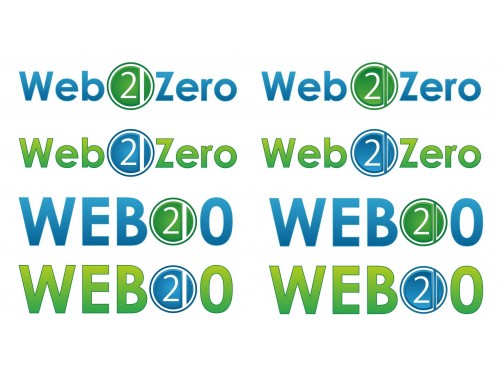 Design by B.Zh for Contest: Web 2 Zero logo