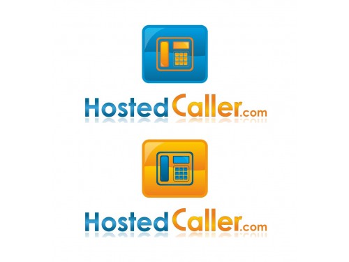 Design by B.Zh for Contest: hostedcaller.com logo design