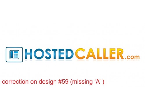 Design by B.Zh for Contest: hostedcaller.com logo design