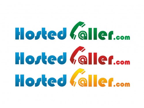 Design by B.Zh for Contest: hostedcaller.com logo design