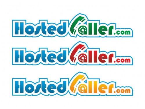 Design by B.Zh for Contest: hostedcaller.com logo design