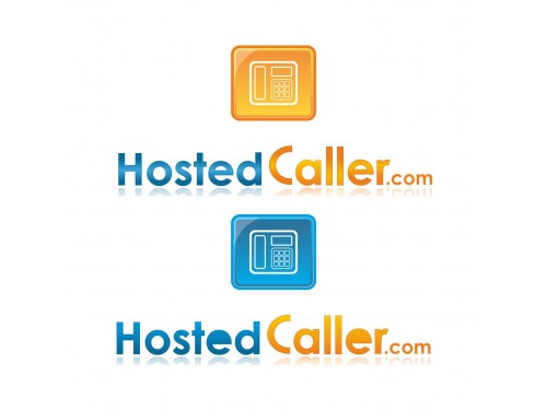 Design by B.Zh for Contest: hostedcaller.com logo design