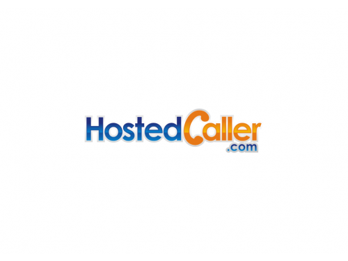 hostedcaller.com logo design