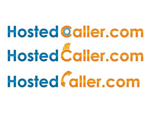 Design by B.Zh for Contest: hostedcaller.com logo design